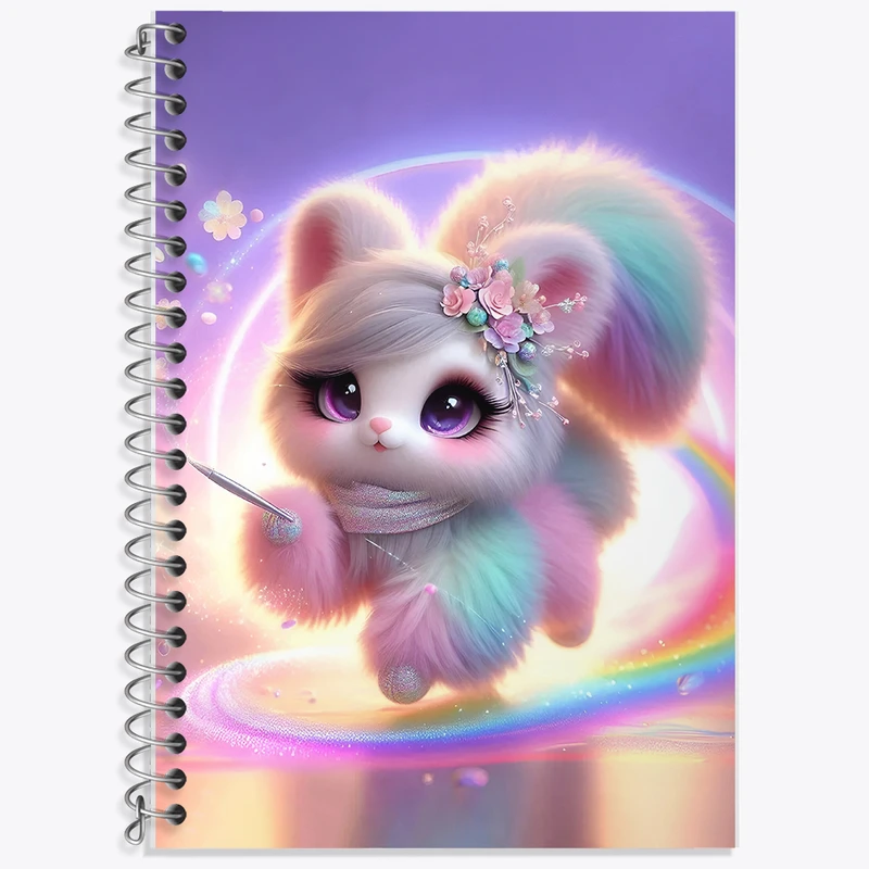 دفتر لغت 50 برگ خندالو طرح خرگوش بامزه کد F5499