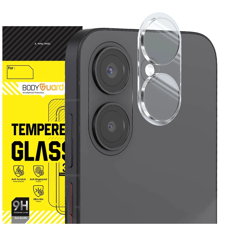 محافظ لنز دوربین بادیگارد مدل 3D GL مناسب برای گوشی موبایل شیائومی Poco X8 Pro