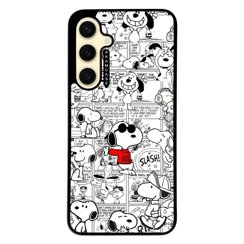 کاور آکام مدل AMC-WSGS24FE-SNOOPY-26 مناسب برای گوشی موبایل سامسونگ Galaxy S24 FE