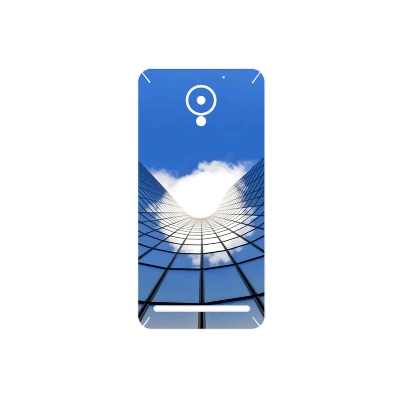 برچسب پوششی ماهوت مدل Glass skyscraper مناسب برای گوشی موبایل لنوو Vibe C2