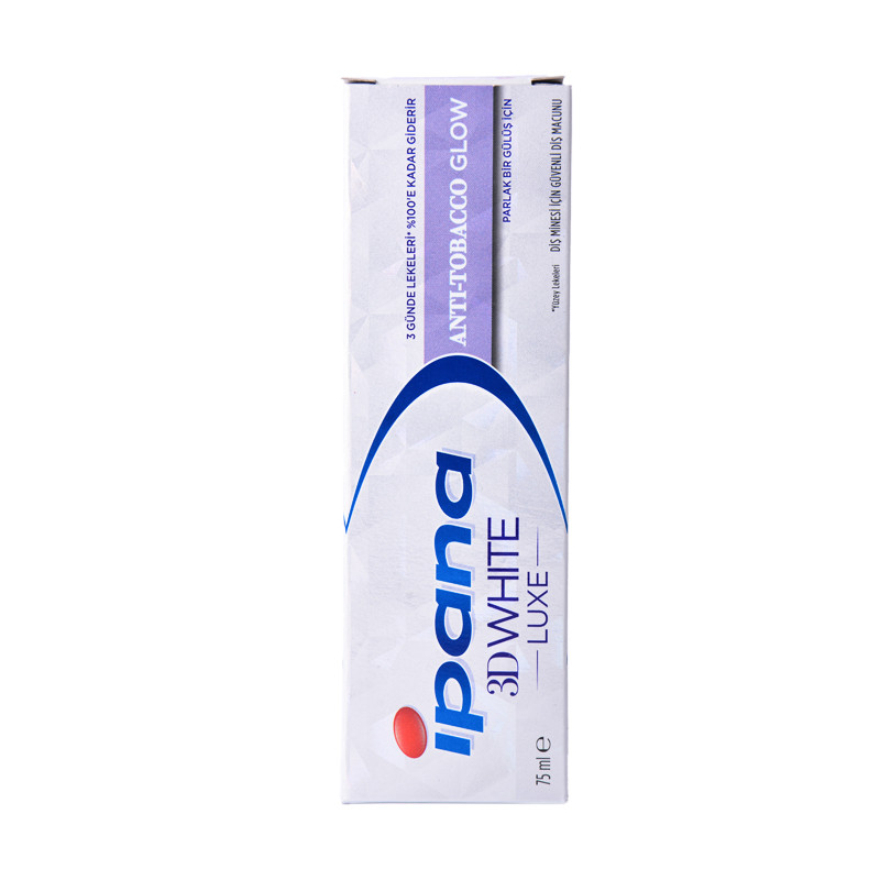 خمیر دندان ایپانا مدل 3D White Luxe Anti-Tobacco Glow حجم 75 میلی لیتر