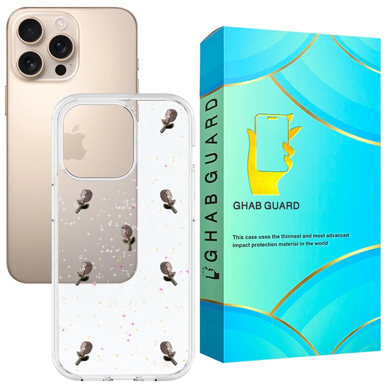 کاور قاب گارد مدل ROZSHIN مناسب برای گوشی موبایل اپل iPhone 16 Pro 