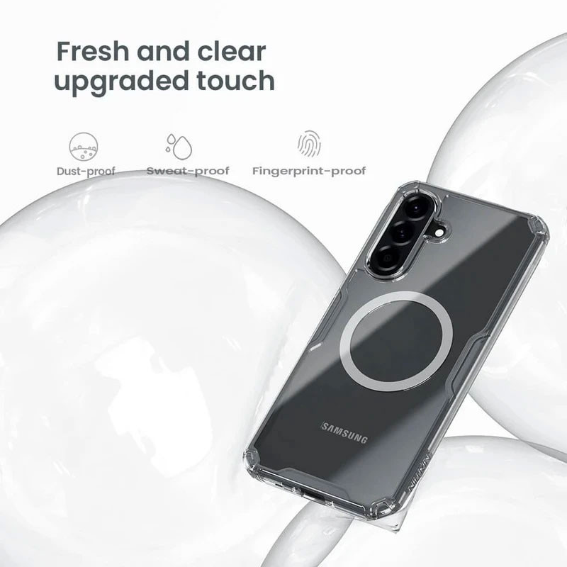 کاور نیلکین مدل Nature TPU Pro Magnetic مناسب برای گوشی موبایل سامسونگ Galaxy A56/A37/A36