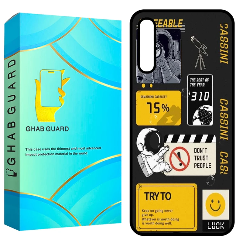  کاور قاب گارد طرح فضانورد مدل GCHPA50 مناسب برای گوشی موبایل سامسونگ Galaxy A50 / A50s / A30s