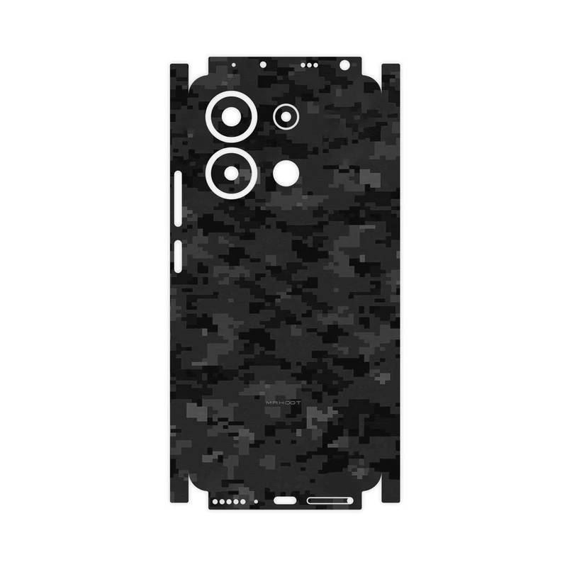 برچسب پوششی ماهوت مدل Night_Army_Pixel-FullSkin مناسب برای گوشی موبایل شیائومی Redmi Note 13 4G