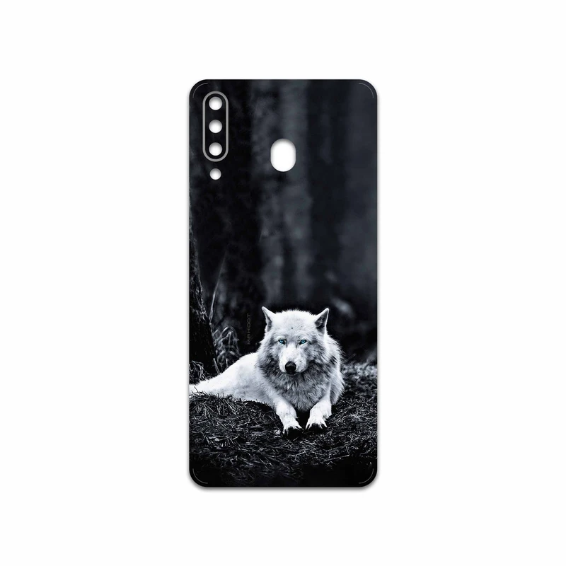 برچسب پوششی ماهوت مدل Dire Wolf مناسب برای گوشی موبایل سامسونگ Galaxy M30