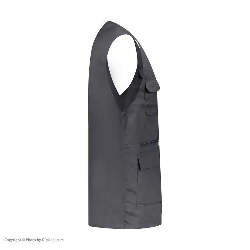 جلیقه مردانه کد TS رنگ طوسی