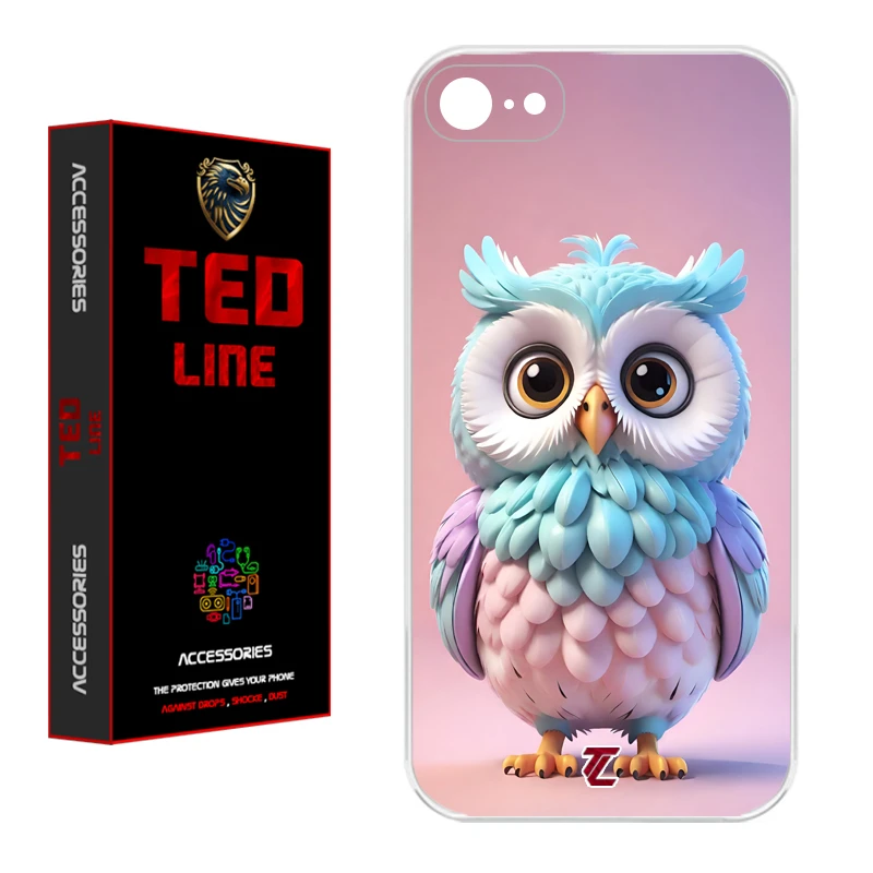 کاور تدلاین طرح جغد کد 1194 مناسب برای گوشی موبایل اپل Iphone 7 / 8 / SE 2020