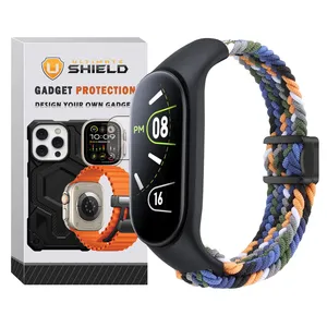 بند آلتیمیت شیلد مدل Magnetic Mi Braided مناسب برای ساعت هوشمند شیائومی Mi band 3/4/5/6/7