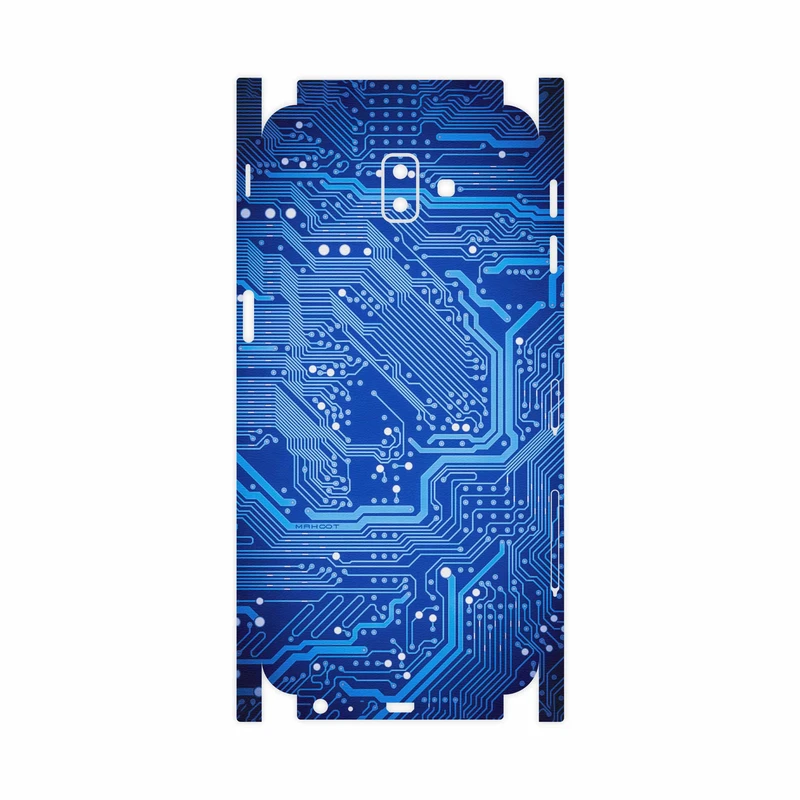 برچسب پوششی ماهوت مدل Blue Printed Circuit Board-FullSkin مناسب برای گوشی موبایل سامسونگ Galaxy J6 Plus