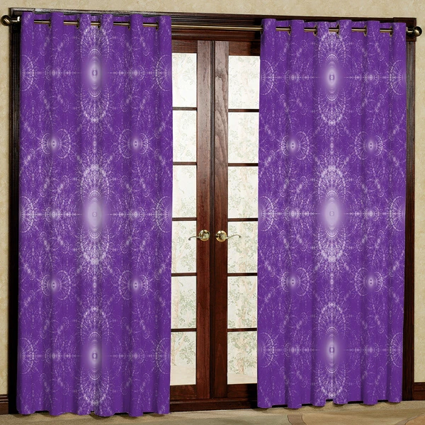 پرده مدل مخمل پانچی کد 7112 سایز 280x140 سانتی متر