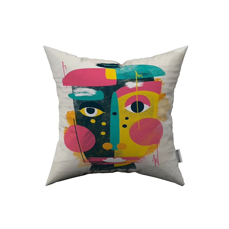 کاور کوسن مدل مخمل کد C0009 سایز 43x43 سانتی متر