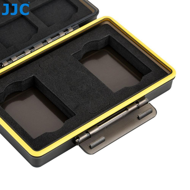 کیف محافظ باتری و کارت حافظه جی جی سی مدل BC-3NPW126 مناسب برای باتری دوربین فوجی فیلم NP-W126
