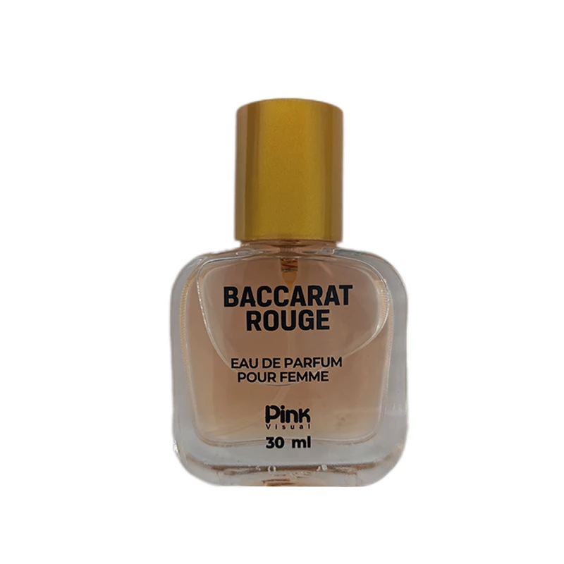 عطر جیبی پینک ویژوآل مدل BACCARAT ROGE حجم 30 میلی لیتر 