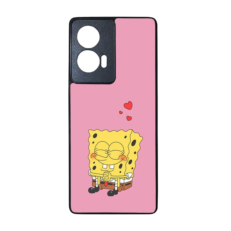 کاور گالری وبفر طرح باب اسفنجی مناسب برای گوشی موبایل موتورولا Edge 50 Fusion