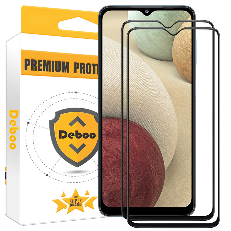 محافظ صفحه نمایش دبو مدل RRDT مناسب برای گوشی موبایل سامسونگ Galaxy A12 بسته دو عددی