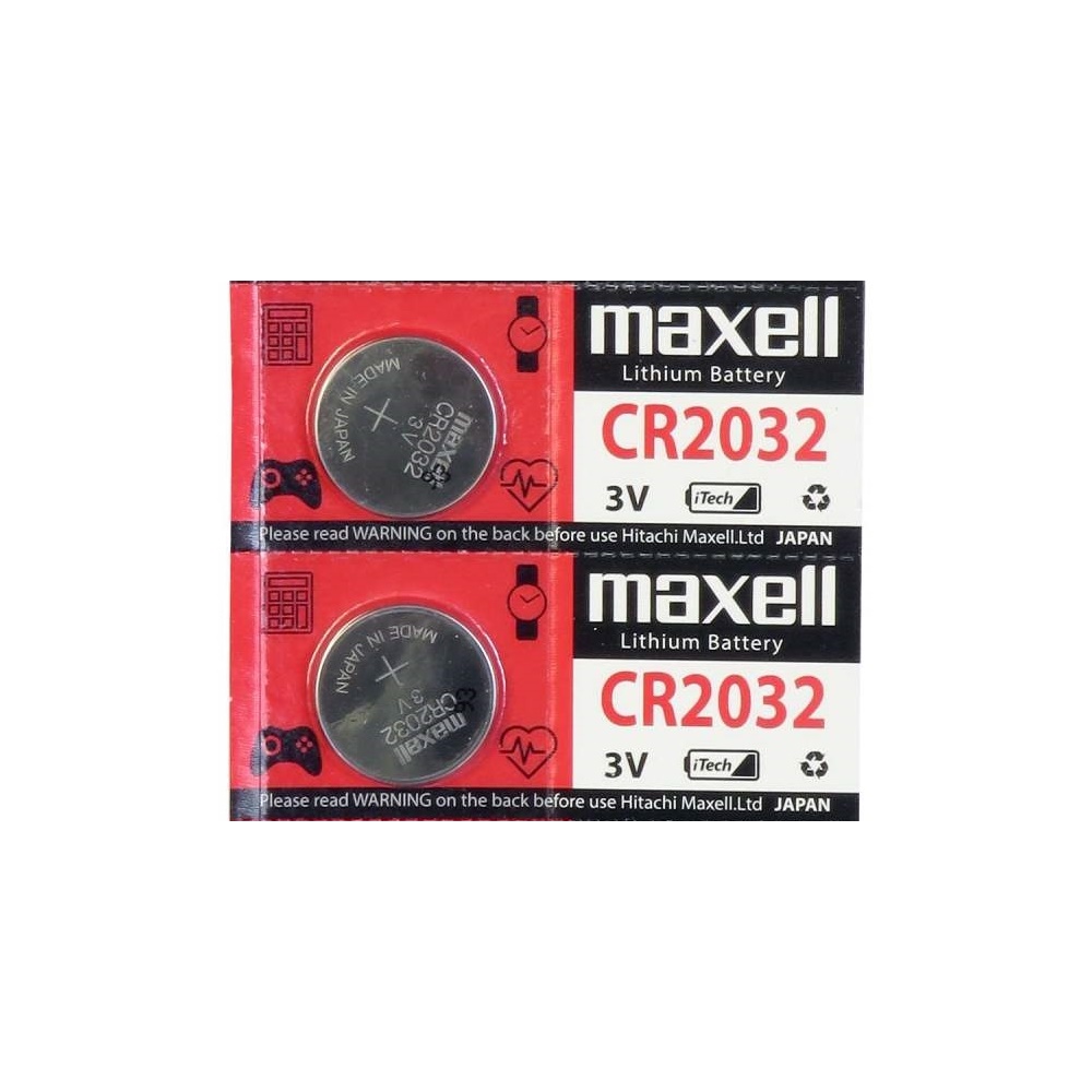 باتری سکه ای مکسل مدل CR2032 بسته 2 عددی