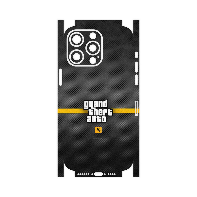 برچسب پوششی ماهوت مدل GTA-FullSkin مناسب برای گوشی موبایل اپل iPhone 15 Pro Max
