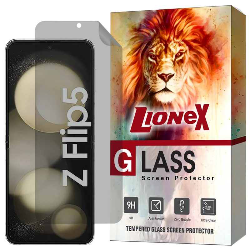 محافظ صفحه نمایش لایونکس مدل NOPRL مناسب برای گوشی موبایل سامسونگ Galaxy Z Flip 5