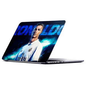 استیکر لپ تاپ ویندی دیزاین طرح ronaldo مدل v092 مناسب برای لپ تاپ 15.6 اینچی