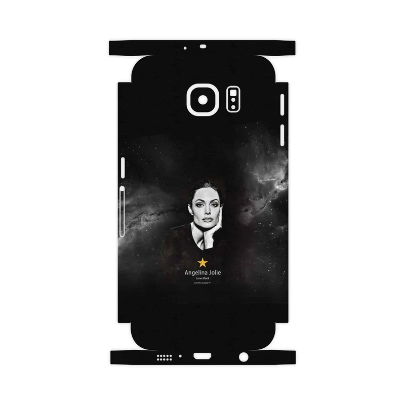 برچسب پوششی ماهوت مدل Angelina Jolie-FullSkin مناسب برای گوشی موبایل سامسونگ Galaxy S6