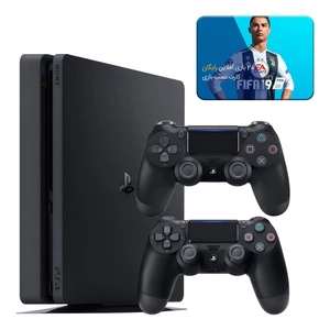 مجموعه کنسول بازی سونی مدل Playstation 4 Slim ریجن 2 کد CUH-2216B ظرفیت 1 ترابایت به همراه 20 عدد بازی