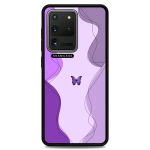 AKAM AMC-WSGS20U-BUTTERFLY-17 Cover For Samsung Galaxy S20 Ultra