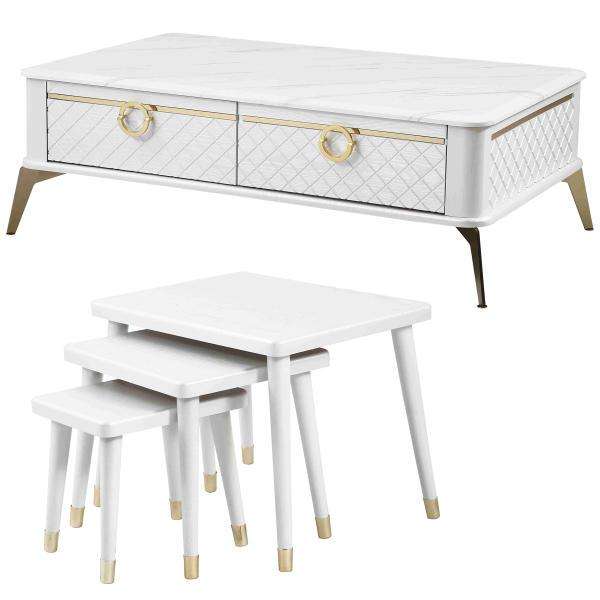 میز پذیرایی مدل نایت مجموعه 4 عددی