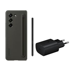 نقد و بررسی شارژر دیواری سامسونگ مدل EF-OF94K به همراه قلم S Pen و کاور گلسی Z Fold5 توسط خریداران