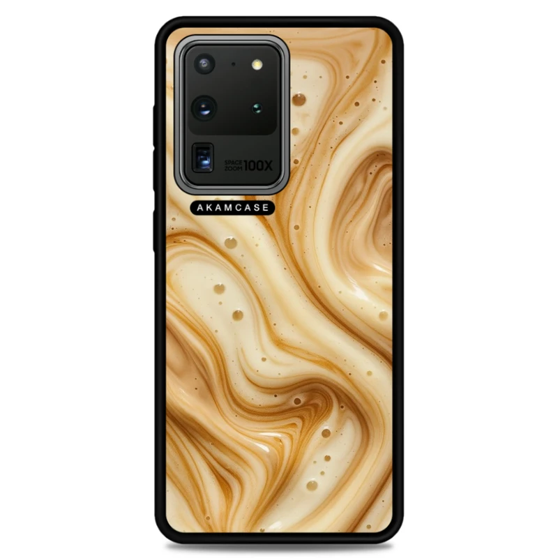 کاور آکام مدل AMC-WSGS20U-COFFEE-21 مناسب برای گوشی موبایل سامسونگ Galaxy S20 Ultra