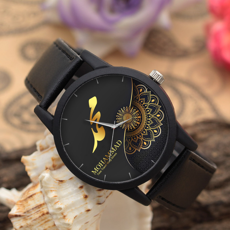 ساعت مچی عقربه ای مردانه طرح محمد کد LF3259