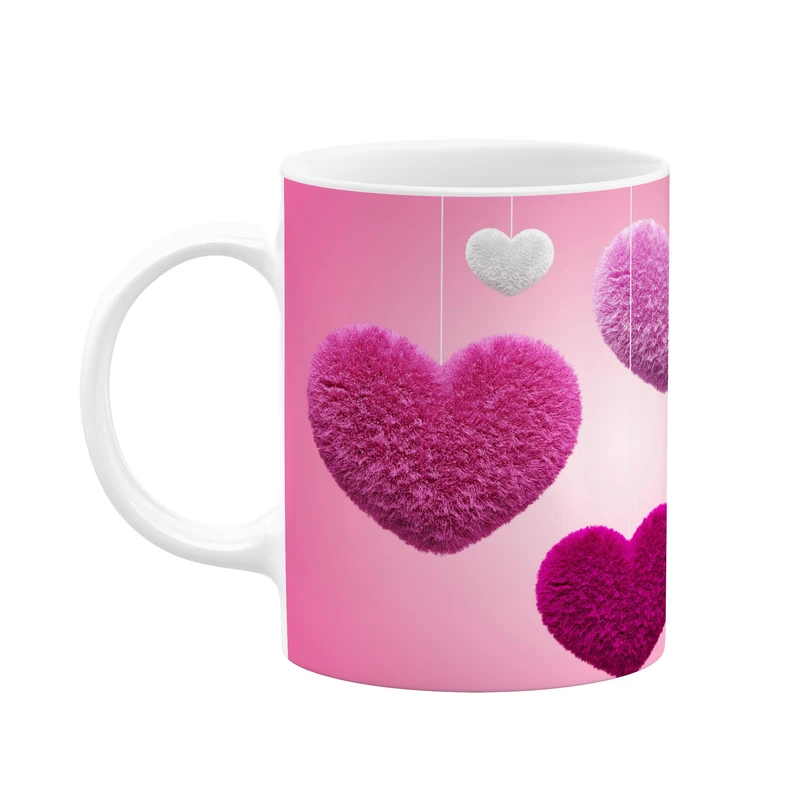 ماگ کاکتی طرح قلب کد mgp10371