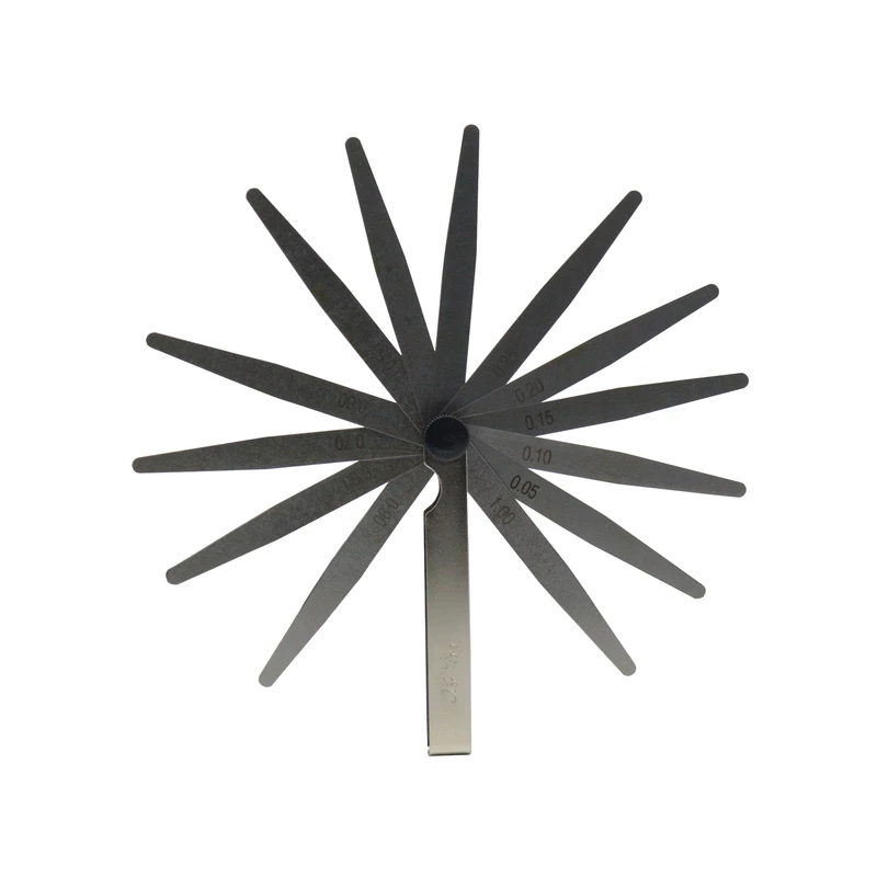 آچار فیلر مدل YP-0.05/1MM-13PCS مجموعه 13 عددی 