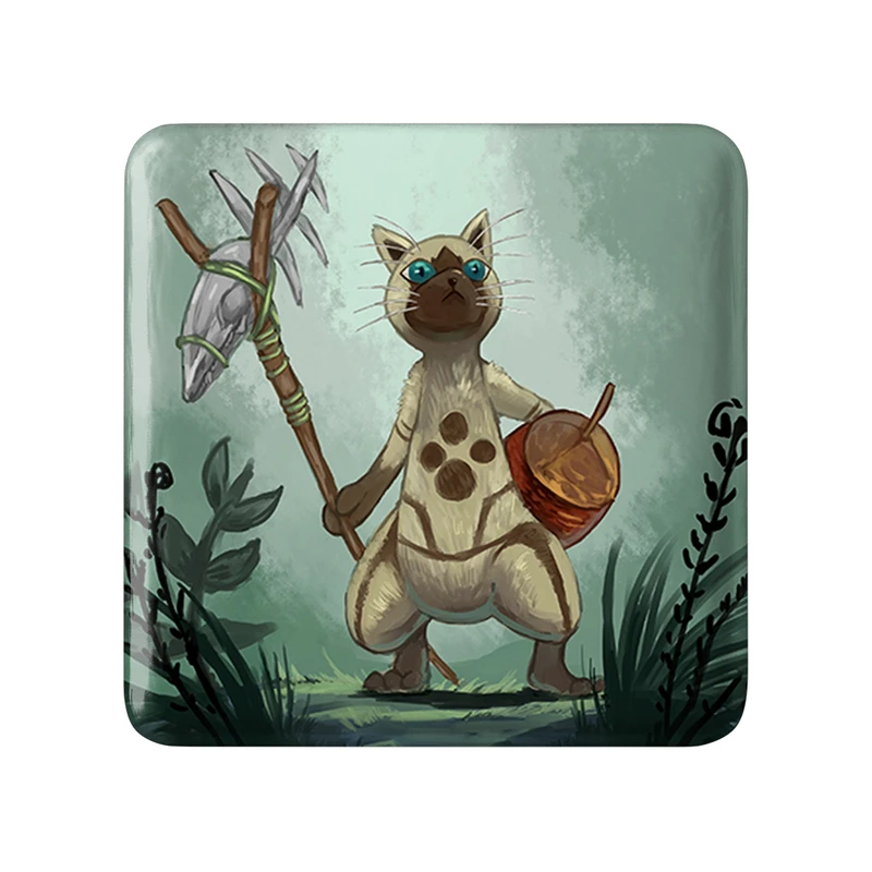 پیکسل خندالو طرح بازی شکارچی هیولا (Monster Hunter) مدل مربعی کد 33259