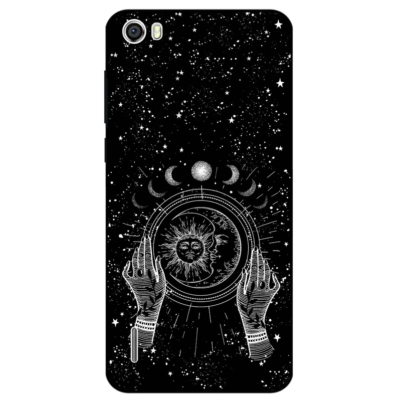  کاور مگافون طرح ماه و خورشید مدل 1892 مناسب برای گوشی موبایل آنر 6      