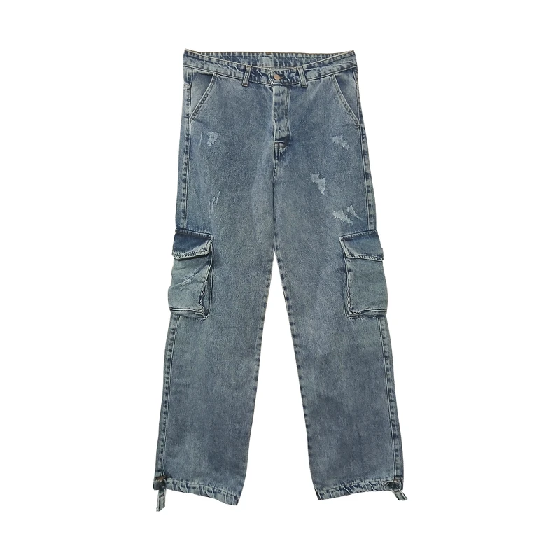 شلوار جین کارگو مردانه مدل t7