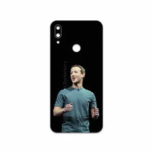 MAHOOT Mark Zuckerberg Cover Sticker for Xiaomi Redmi Note 7