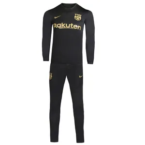 ست تی شرت و شلوار ورزشی مردانه طرح بارسلونا مدل AWAY