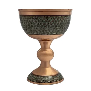 سنگاب خاتم کاری مسی کد 643