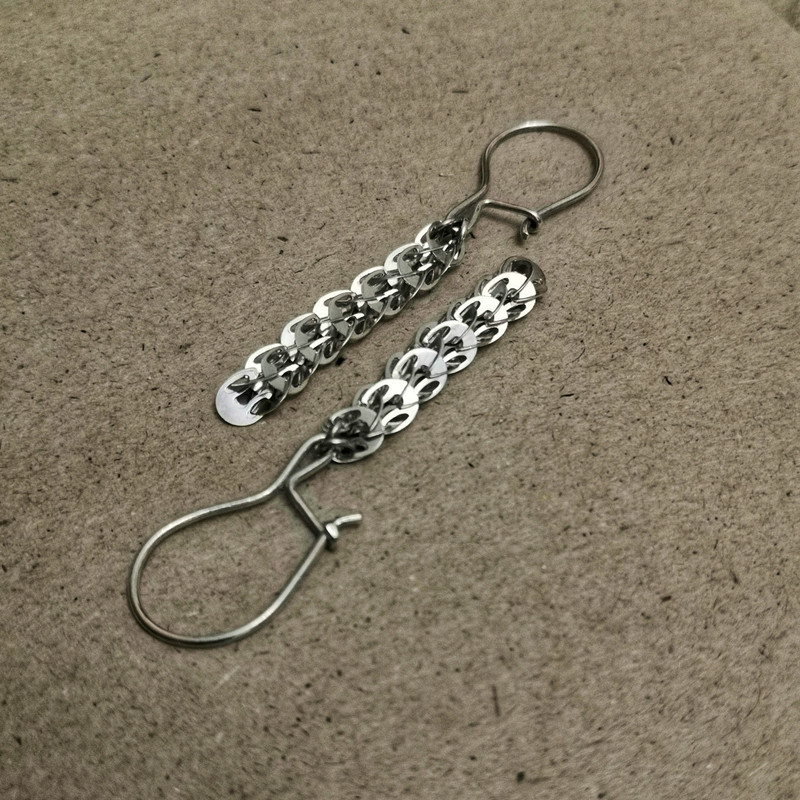 گوشواره نقره زنانه مدل رویا G001