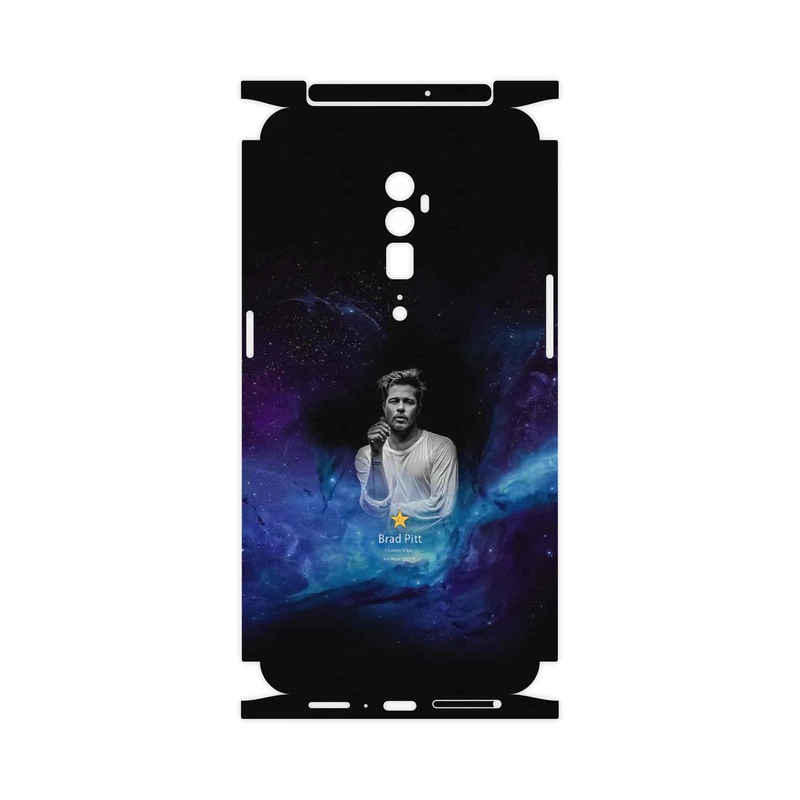 برچسب پوششی ماهوت مدل Brad Pitt-FullSkin مناسب برای گوشی موبایل اپو RENO 10X