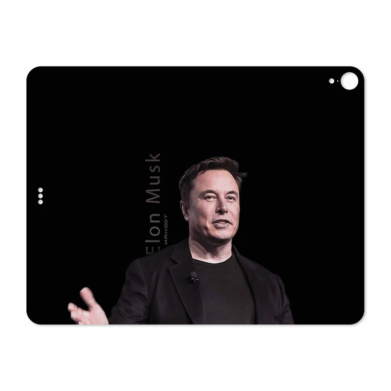 برچسب پوششی ماهوت مدل Elon Musk مناسب برای تبلت اپل iPad Pro 12.9 (GEN 3) 2018 A1876