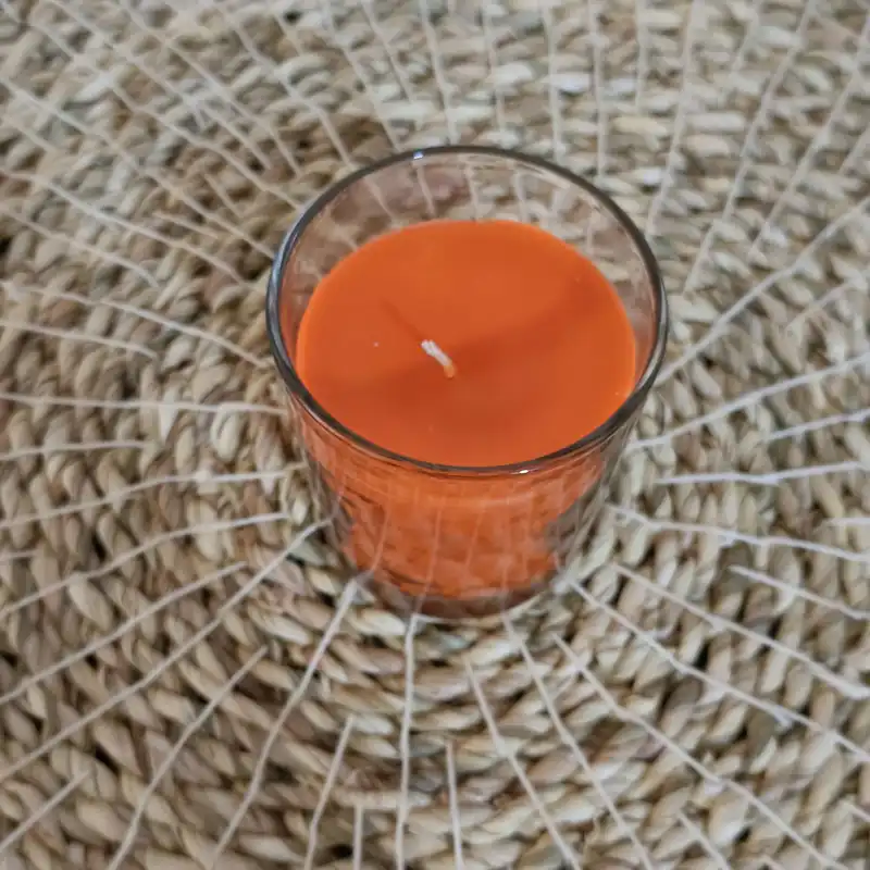 شمع لیوانی مدل دکوری MK27