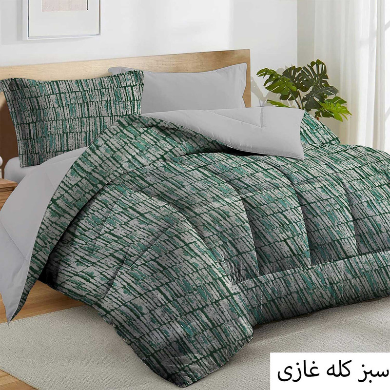 سرویس روتختی دو نفره 8 تکه نوپه هوم مدل مخمل شانل FR04