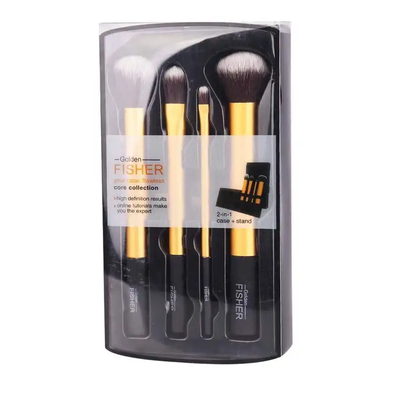 ست برس آرایشی گلدن فیشر مدل 20020 مجموعه ۴ عددی