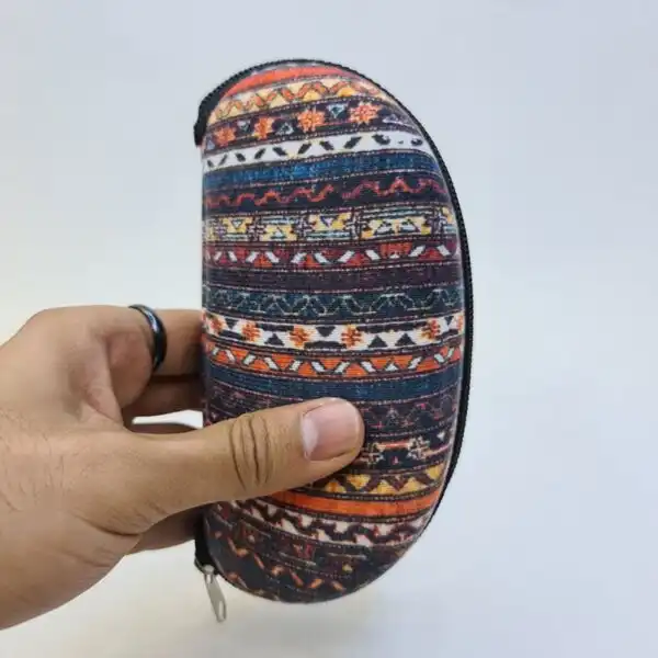 کیف عینک مدل مخمل سنتی کد 991936