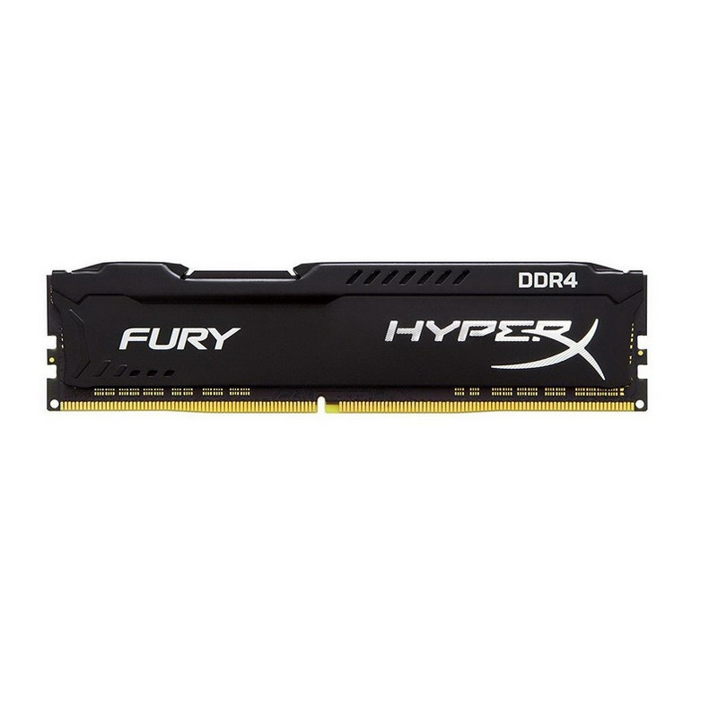 رم دسکتاپ DDR4 تک کاناله 2400 مگاهرتز CL15 هایپرایکس مدل  Fury Black ظرفیت 4 گیگابایت