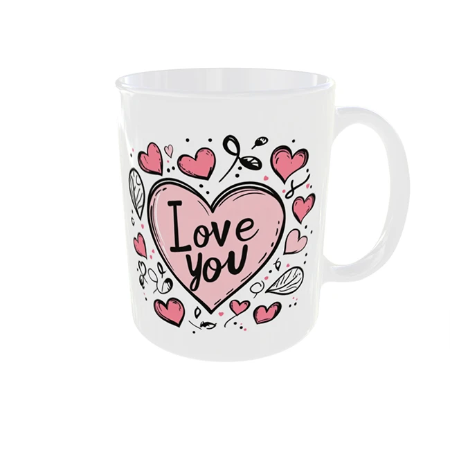 ماگ مدل عشق طرح آی لاو یو کد ghalb9