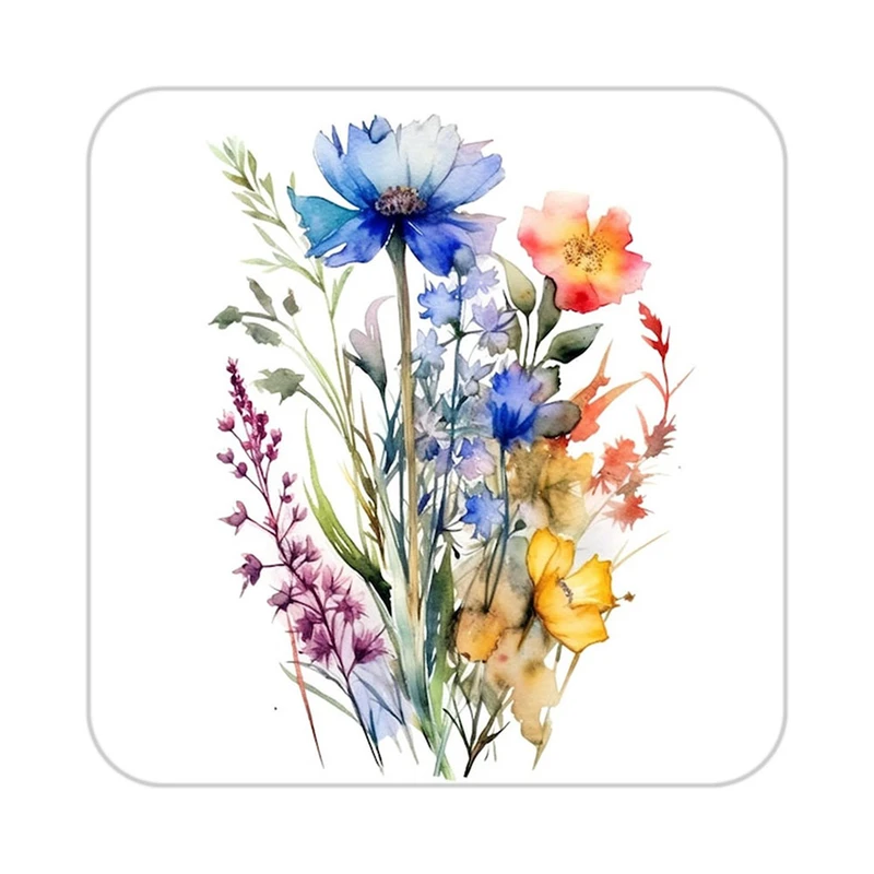 زیر لیوانی کاکتی طرح گل مدل mp16500