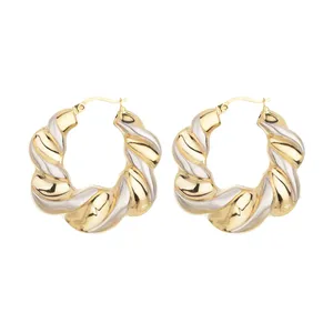 گوشواره طلا 18 عیار زنانه آلند مدل BTG62